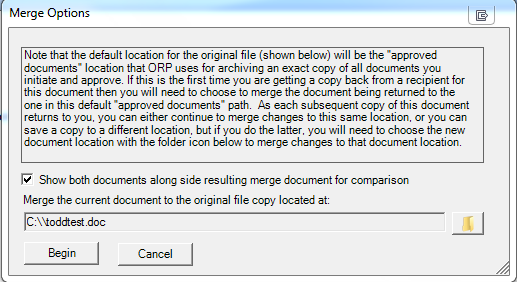 Image of ORP Merge Feature